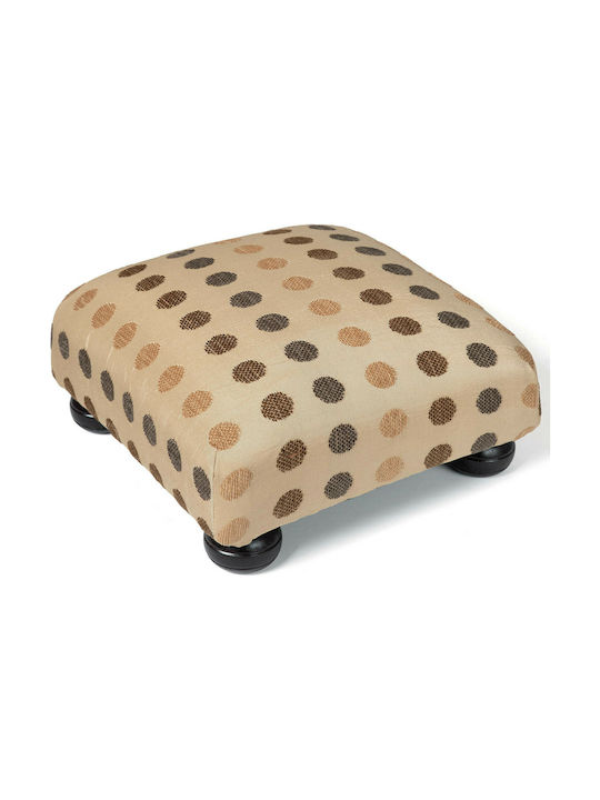 Stool Footstool Upholstered with Fabric 602 Που...