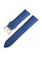 LURAKE LEATHER BLUE, CROKO, 18mm.