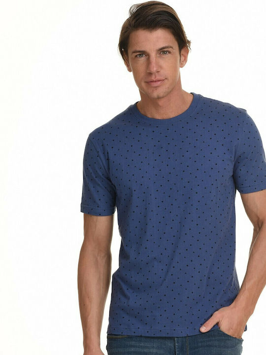 Biston Herren T-Shirt Kurzarm Indigo