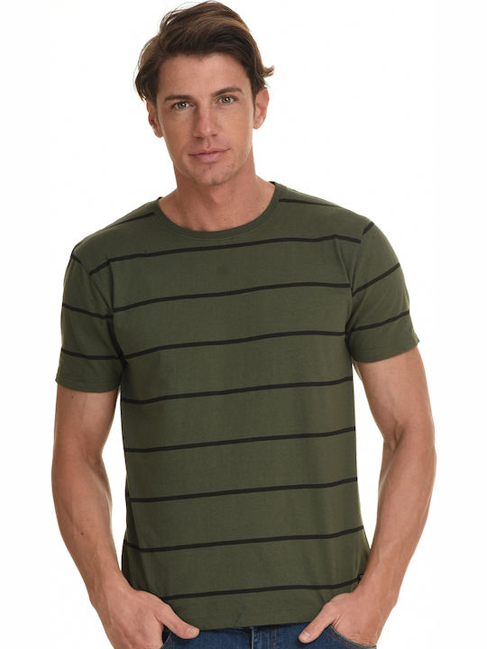 Splendid Men's Short Sleeve T-shirt Khaki