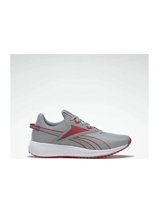 Lite Plus 3 Sport Shoes Running Pure Grey 4 / Vector Red / Cloud White