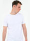 Hugo Boss Herren T-Shirt Kurzarm Weiß