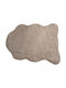 Natural Home Teppich Rechteckig Pelzige Beige