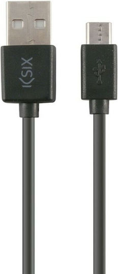 Contact Regular USB 2.0 spre micro USB Cablu Negru 1m (S1902797) 1buc