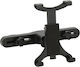 Compass Car Mobile & Tablet Mount with Adjustable Hooks Black