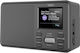 Xoro DAB 142 Настолен Радиоприемник на Батерии DAB+ с Bluetooth Сив