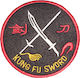 Olympus Sport 5007057 Κεντητό Σήμα Kung-Fu Sword