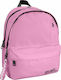 Must Monochrome Rpet Double Rosa Schulranzen Rucksack Junior High-High School in Rosa Farbe 25Es