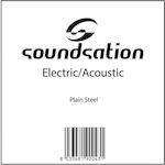 Soundsation Single Steel String for Acoustic Guitar / Electric Guitar Electric/Acoustic .009"