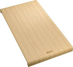Franke Rectangular Wooden Chopping Board Beige 53.2x28cm