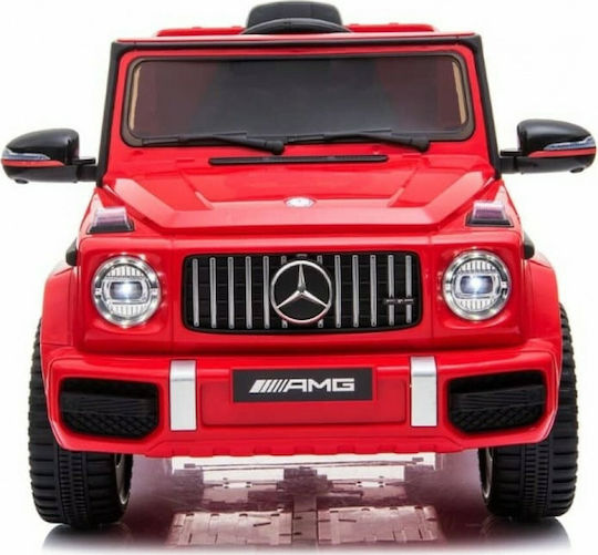 Mercedes Benz G63 AMG One-Seater Licensed 12 Volt Red Kids Ride On Car for 1+ Years