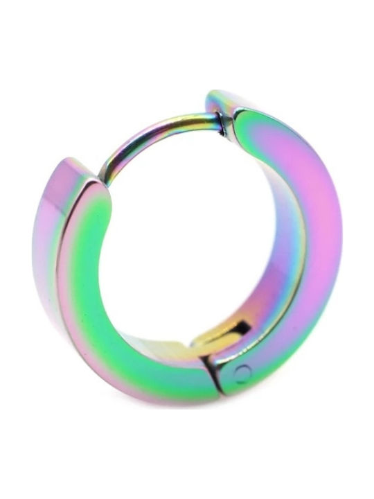 Steel hypoallergenic ring colorful glueable