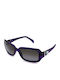 Emilio Pucci Women's Sunglasses with Purple Plastic Frame and Gray Gradient Lens EP693S 539