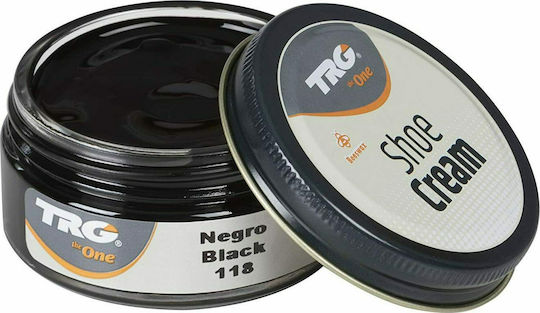 TRG the One Shoe Cream Βαφή για Δερμάτινα Παπούτσια Negro Black 50ml