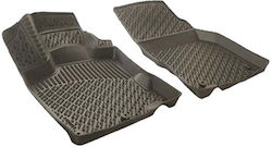 Rizline Front Mats 2pcs for Mercedes-Benz Citan Renault Kangoo Black