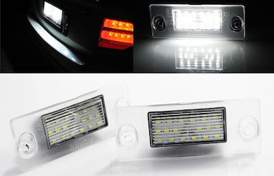 Vinstar License Plate Lights Led 12V for Audi A3 8L 96-00 / A4 B5 94-98 2pcs