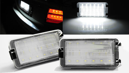 Tuning-Tec Φώτα Πινακίδας Led 12V για Seat Altea / Arosa / Cordoba / Ibiza / Leon / Toledo 2τμχ