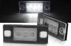 Vinstar License Plate Lights Led 12V for Volkswagen Touareg Porsche Cayenne 7L / Tiguan 5N / Golf V, VI, Combi / Porsche Cayenne 9PA Canbus 2pcs