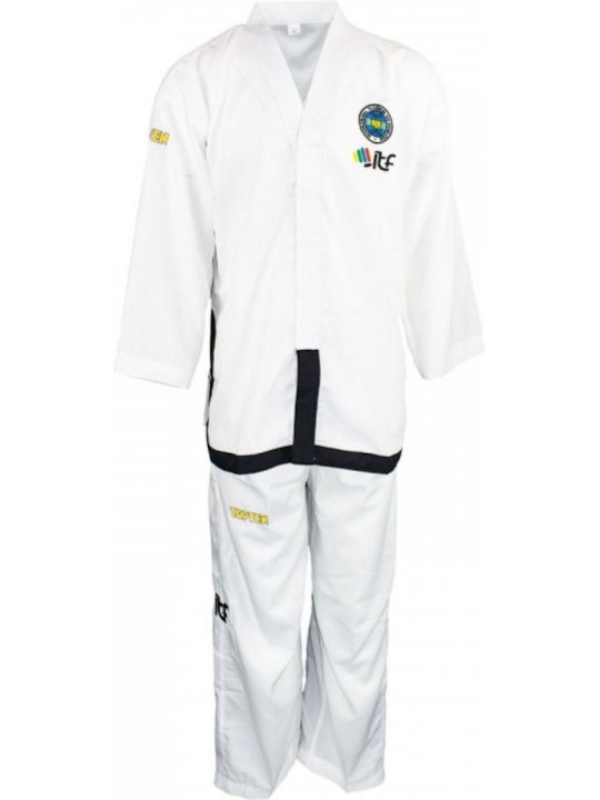 Top Ten Master ITF Dobok Air Deluxe Taekwondo Dobok Adults/Kids White