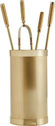 Zogometal Fireplace Tool Set with Bucket Moro M...