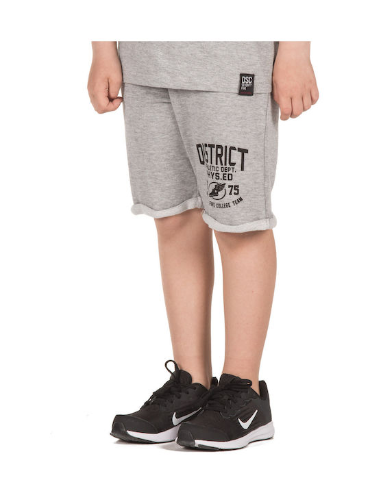 District75 Kids Athletic Shorts/Bermuda Βερμούδα Gray