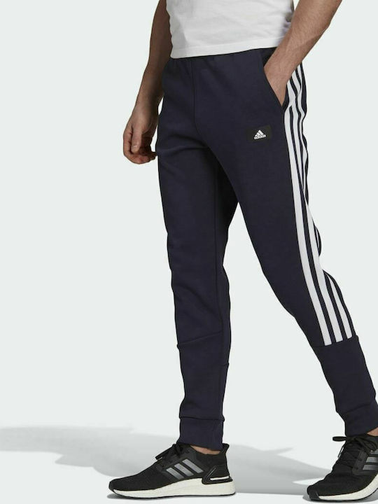 Adidas Sportswear Future Icons 3-Stripes Παντελόνι Φόρμας με Λάστιχο Legend Ink