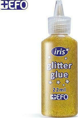 +Efo Iris Kleber Glitter Gold 22ml