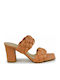 Makis Kotris Damen Sandalen in Orange Farbe