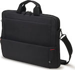 Dicota Eco Slim Case Plus Base Τσάντα Ώμου / Χειρός για Laptop 15.6" σε Μαύρο χρώμα
