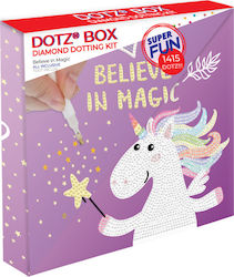 Diamond Dotz Box Believe in Magic Diamond Painting Kit with Frame