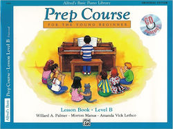 Alfred Music Publishing Basic Piano Prep Course - Lesson Book Παιδική Μέθοδος Εκμάθησης για Πιάνο Level B + CD