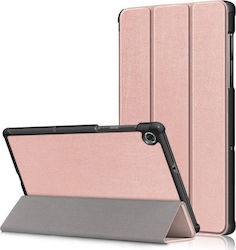 iNOS Smart Flip Cover Δερματίνης Ροζ Χρυσό (Lenovo Tab M10 Plus 10.3")