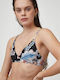 Baay Bikini Triunghi Floral Negru