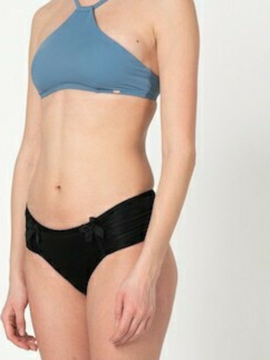 O'neill High Neck Bikini Top Blue