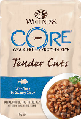 Wellness Core Τόνος Tender Cuts 85gr 10τμχ