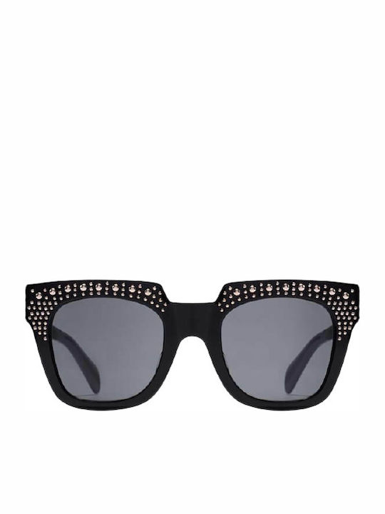 Hawkers Paula Echevarria X Bijoux Mondane Women's Sunglasses with Black Plastic Frame