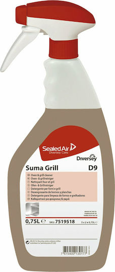 Johnson Diversey Suma Grill D9 Καθαριστικό Φούρνου 750ml