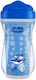 Chicco Παιδικό Ποτηράκι Active από Πλαστικό Μπλε 266ml για 14m+