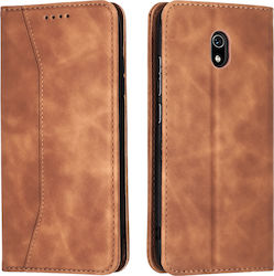 Bodycell PU Leather Portofel Piele artificială Maro (Redmi 8A) 04-00429