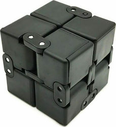 Anti Stress Fidget Infinity Cube Plastic Negru