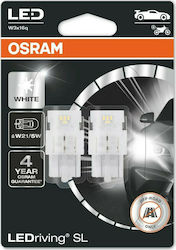 Osram Lamps Car & Motorcycle LEDriving SL W21/5W LED 6000K Cold White 12V 2.7W 2pcs