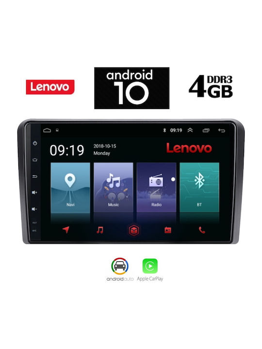 Lenovo SSX9884 Ηχοσύστημα Αυτοκινήτου για Peugeot 308 (Bluetooth/USB/AUX/WiFi/GPS) με Οθόνη Αφής 9"
