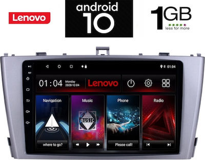 Lenovo Car-Audiosystem für Toyota Avensis 2009-2016 (Bluetooth/USB/AUX/WiFi/GPS) mit Touchscreen 9" IQ-AN X5960_GPS