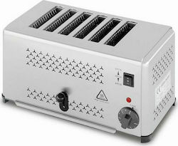 Dynamic Gewerblich Toaster Pop-Up mit 6 Schlitzen 2.52kW ET-6