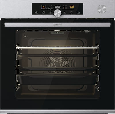 Gorenje BSA6747A04XWI Φούρνος άνω Πάγκου 77lt χωρίς Εστίες Π59.5εκ. Inox