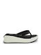 DKNY Maeryn K1150335 Frauen Flip Flops mit Plattform in Schwarz FarbeK1150335-BLK