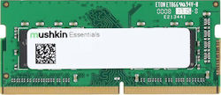 Mushkin Essentials 8GB DDR4 RAM with 3200 Speed for Laptop