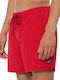 Protest Faster Men's Swimwear Shorts Red