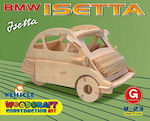 Anelixi Wooden Construction Toy Ξύλινη Συναρμολογούμενη Κατασκευή:BMW for 8+ years