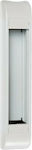 Legrand Vertical Switch Frame White Για Μηχανισμούς Mosaic 8 Στοιχείων 031066